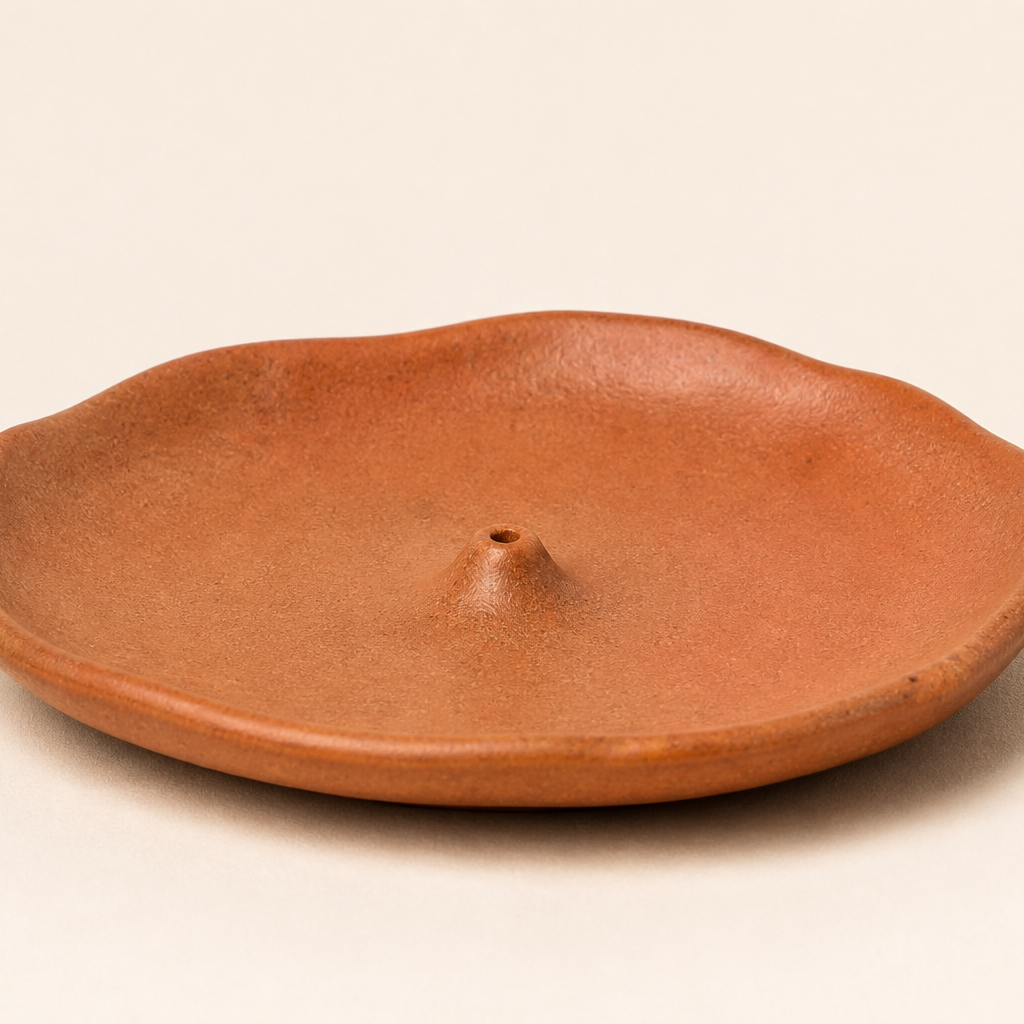 Raeucherschale Terracotta