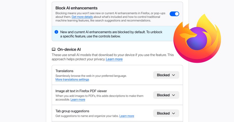 Mozilla führt Ein-Klick-Option für GenAI in Firefox ein